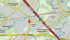 Lagekarte des Mehrgenerationenanwesens in Fredersdorf, umgeben von Grünflächen und guter Anbindung an die Infrastruktur.