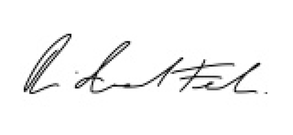 Unterschrift von A. Leuchtel.