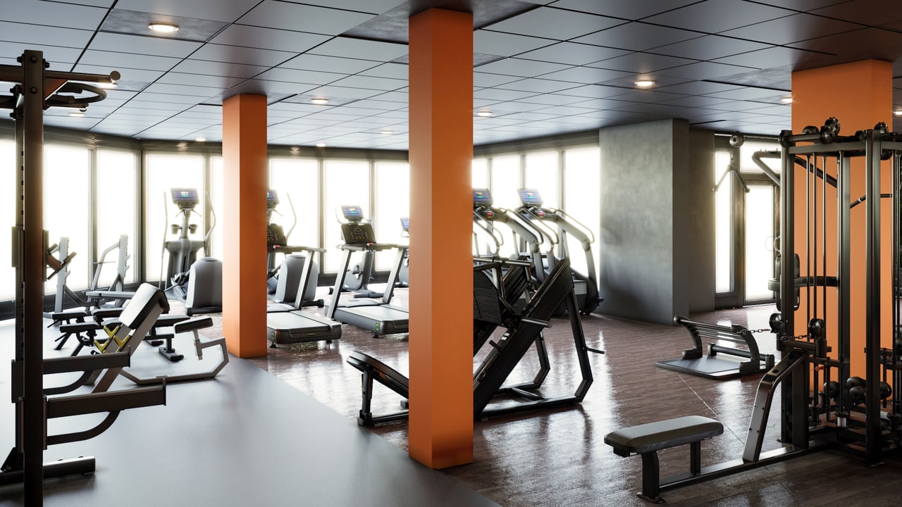 Einblick ins GYMPOD Aschheim