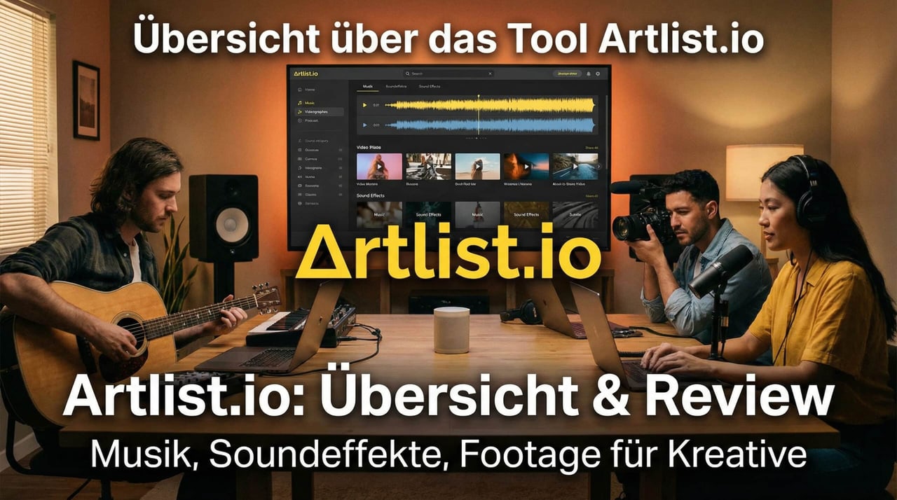 Artlist.io im Überblick: Das All-in-One-Tool