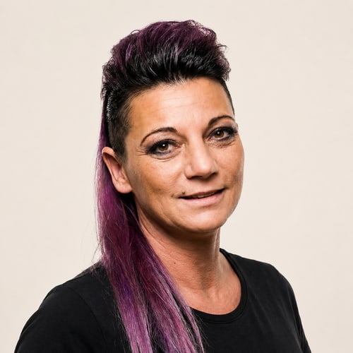 Porträt von Doris Voit, Friseurmeisterin
