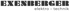 Logo der Firma Exenberger Elektro-Technik in schwarzer Schrift auf weißem Hintergrund.