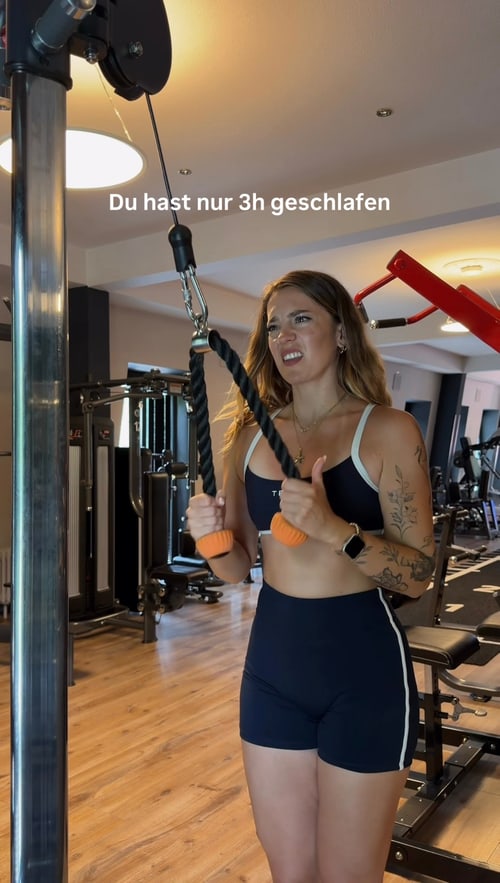 übermüdet