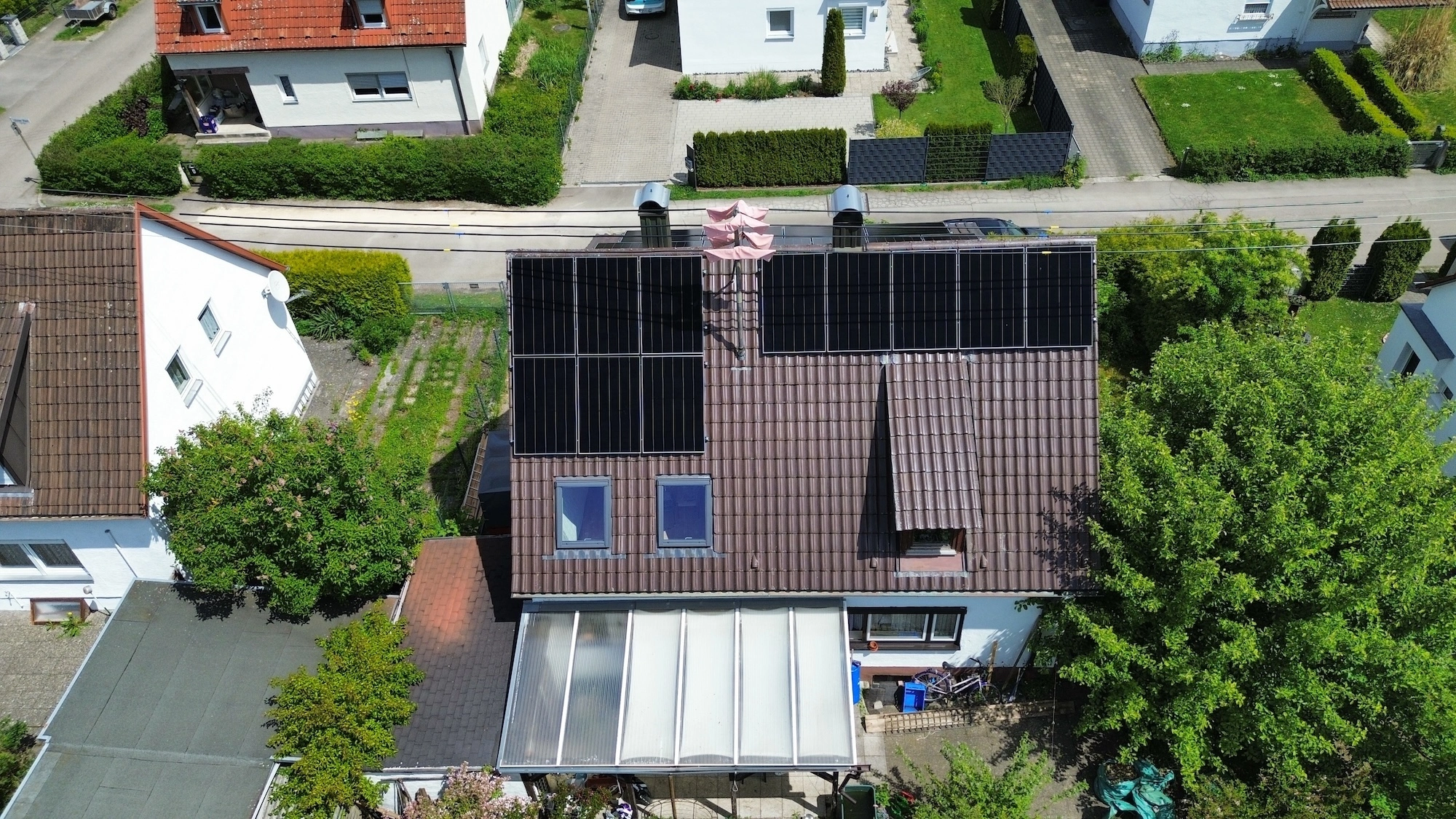 Solaranlage mit Speicher