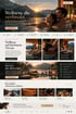 Website-Layout für Valmont Spa & Wellness mit Alpenpanorama, Infinity-Pool, Paarmassagen und kulinarischen Angeboten.