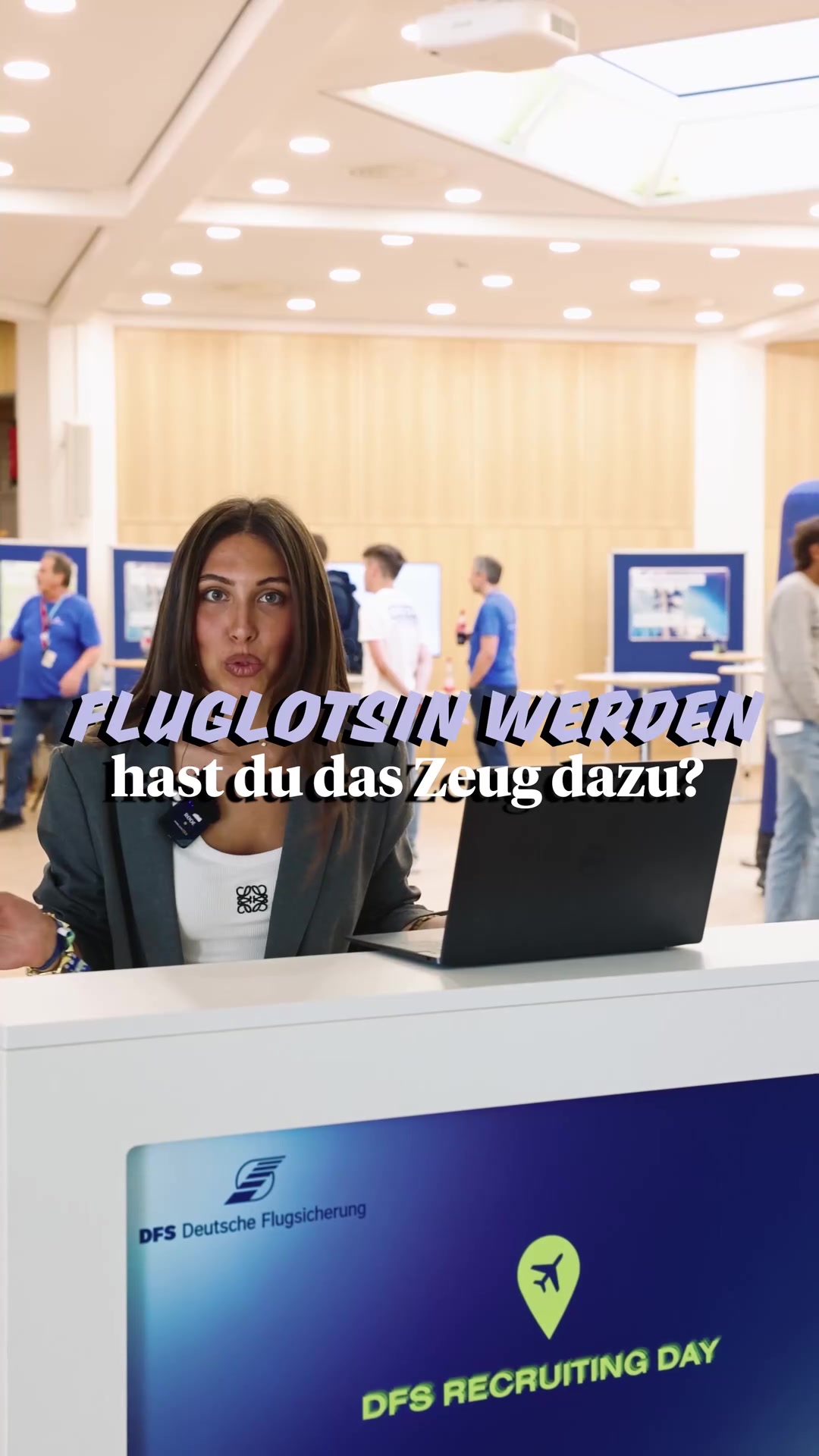 Ms.Karriere für Deutsche Flugsicherung Wie stressig der Job im Tower wirklich ist