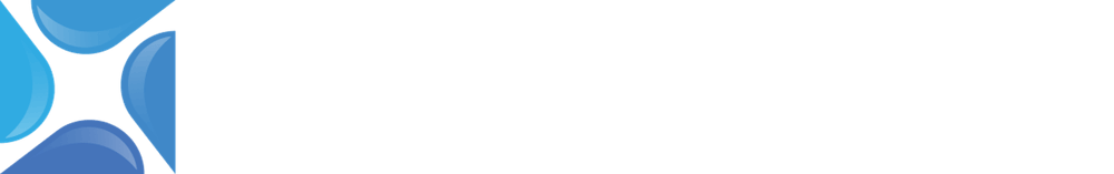 SK-GEBÄUDEDIENSTE ZUVERLÄSSIG UND KOMPETENT Logo auf grünem Hintergrund mit blauen, tropfenförmigen Elementen.