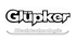 Glüpker Blechtechnologie Logo auf grünem Hintergrund.