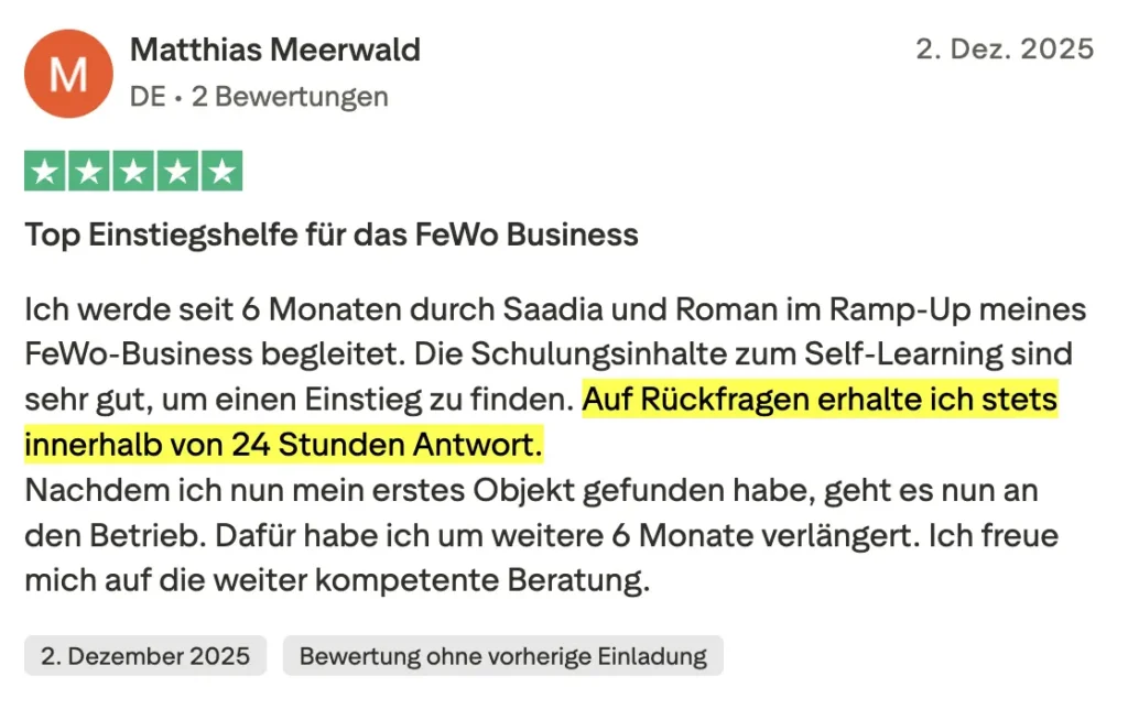 Kundenbewertung