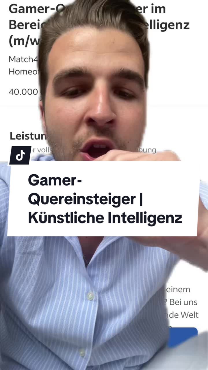 Ante Pavic Jobs: Ein Job für Gamer