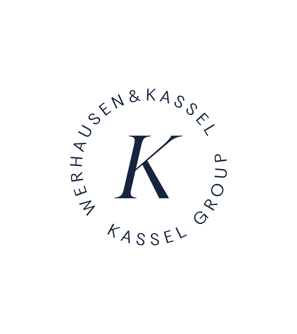 Logo: „WERHAUSEN & KASSEL GmbH“ im Kreis mit großem „K“ in der Mitte.