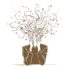 Illustration of a head full of thoughts and impressions