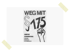 Schwarz-weißes Poster: "WEG MIT §175", darunter eine Faust und Text "KAMPF DER DISKRIMINIERUNG".