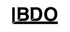 Schwarzes BDO-Logo mit einem Unterstrich auf dunkelgrünem Hintergrund.