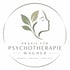 Logo der Praxis für Psychotherapie Wagner mit einem Frauenprofil, Blättern und dem Motto Zuhören, Verstehen, Neue Wege.