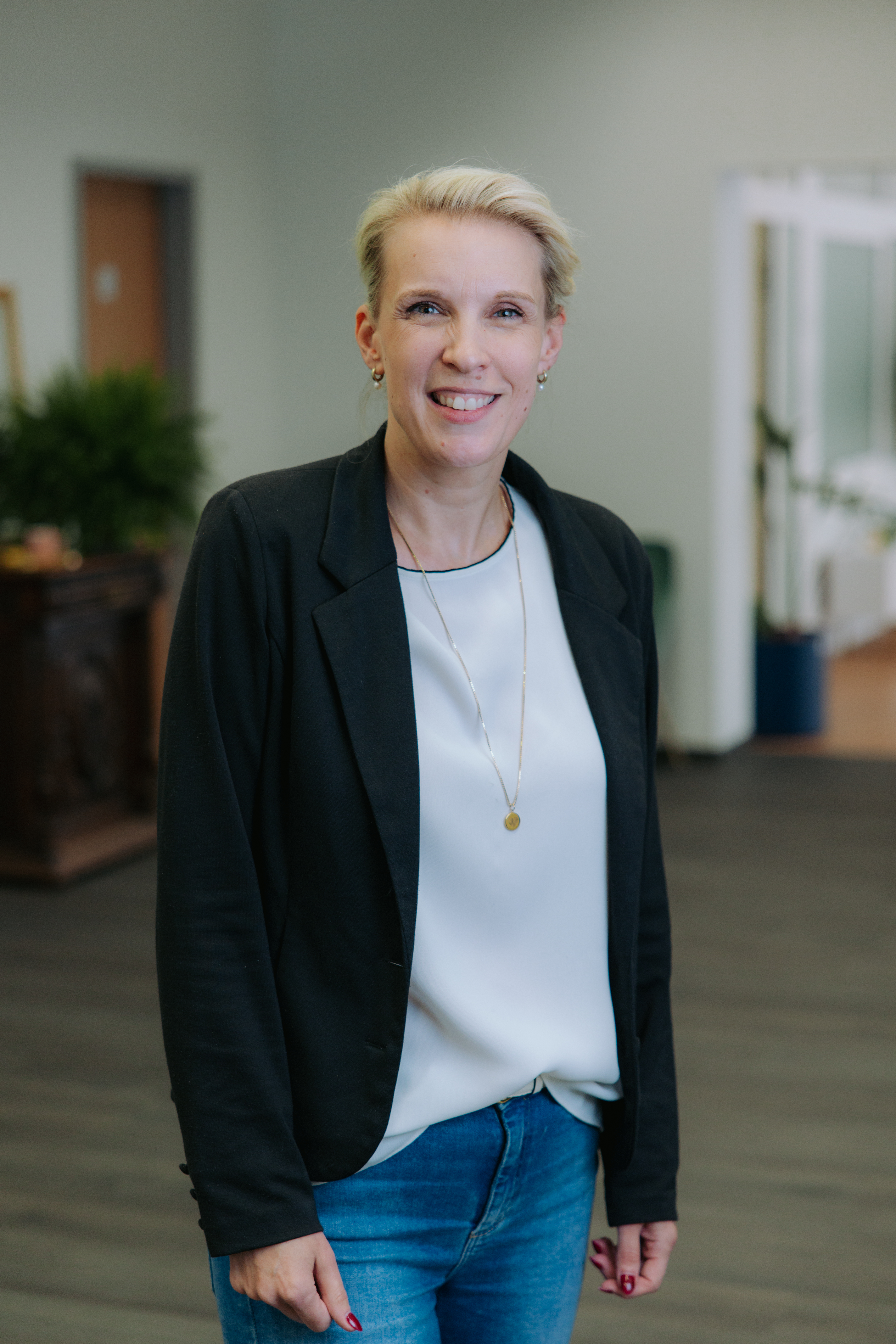 Antonia Holzmann, Inhaberin der Physiotherapie Praxis Medilon in Ludwigshafen