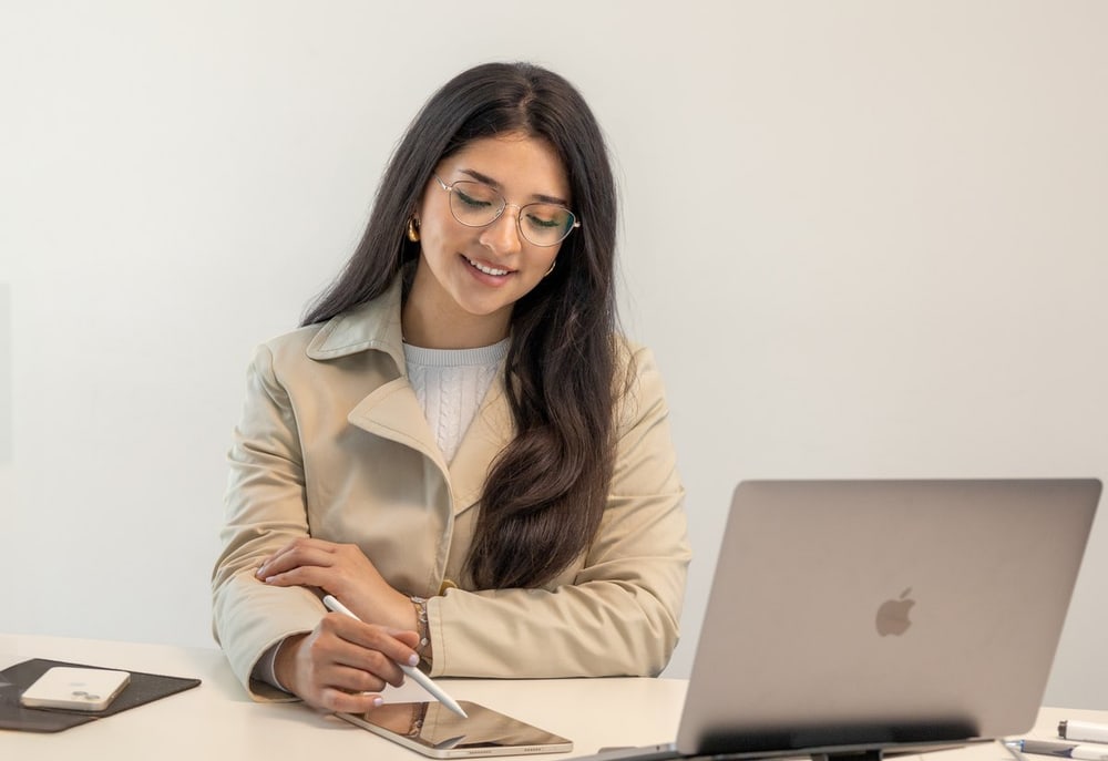 Formular am Laptop ausfüllen