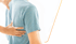 Person receives chiropractic care in MacArthur WV for back pain.