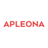 APLEONA text in red on a dark green background.