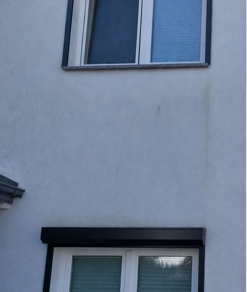 Fassadenreinigung – vorher