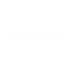Weißer CLAYM+ Schriftzug in moderner, serifenloser Schrift auf schwarzem Hintergrund.