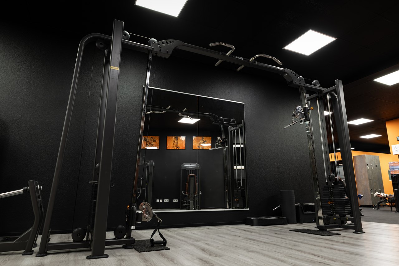 Trainingsfläche im GYMPOD Friedrichsdorf
