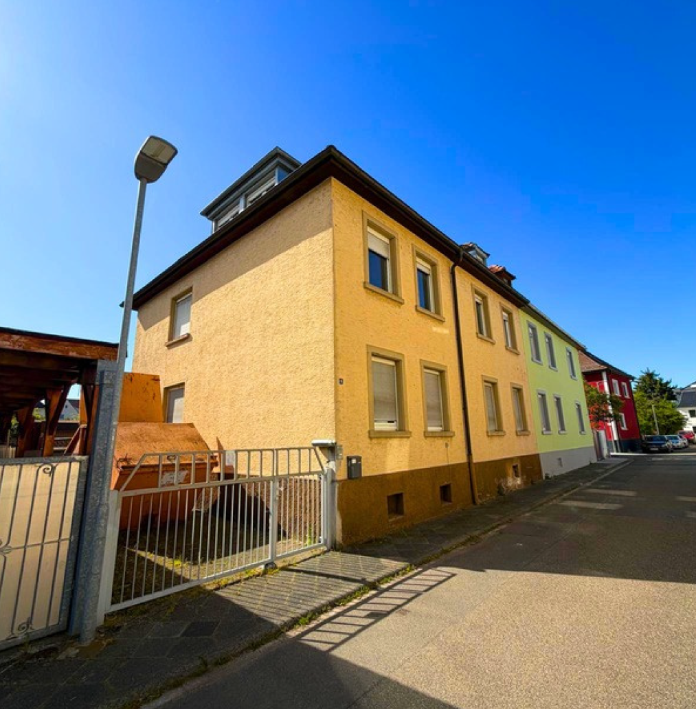 Wohnhaus in der Wormser Straße, Ilvesheim – Straßenansicht