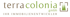 terra colonia GmbH, IHR IMMOBILIENENTWICKLER Logo mit stilisierten Kölner Domtürmen.