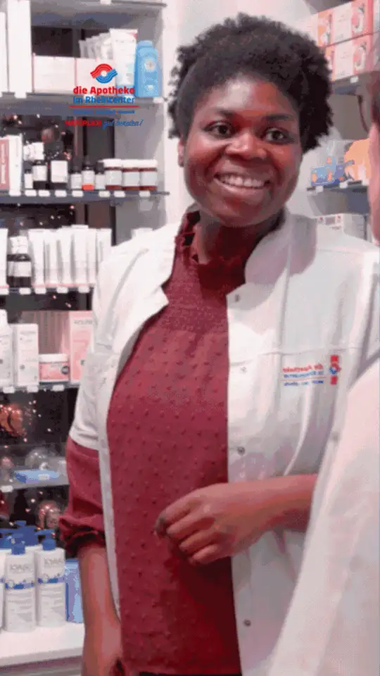 Recruiting-Anzeige der Apotheke im Rheincenter, Motiv 5