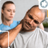 Chiropractor treating neck and upper back injury after auto accident