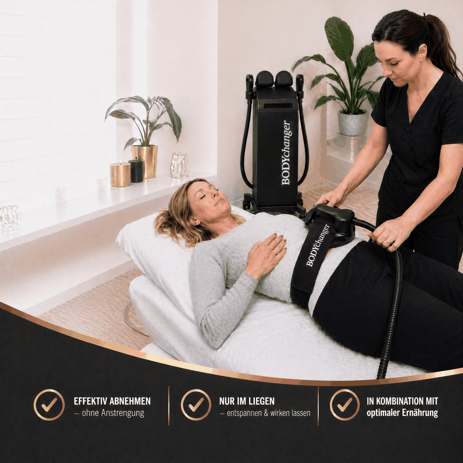 BODYchanger Anwendung