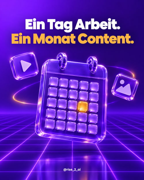 Bildpost ein Monat Content
