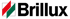 Brillux-Logo mit rotem und grünem Dreieck in einem Quadrat und schwarzem Text "Brillux".