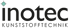 Inotec Kunststofftechnik Logo auf grünem Hintergrund.