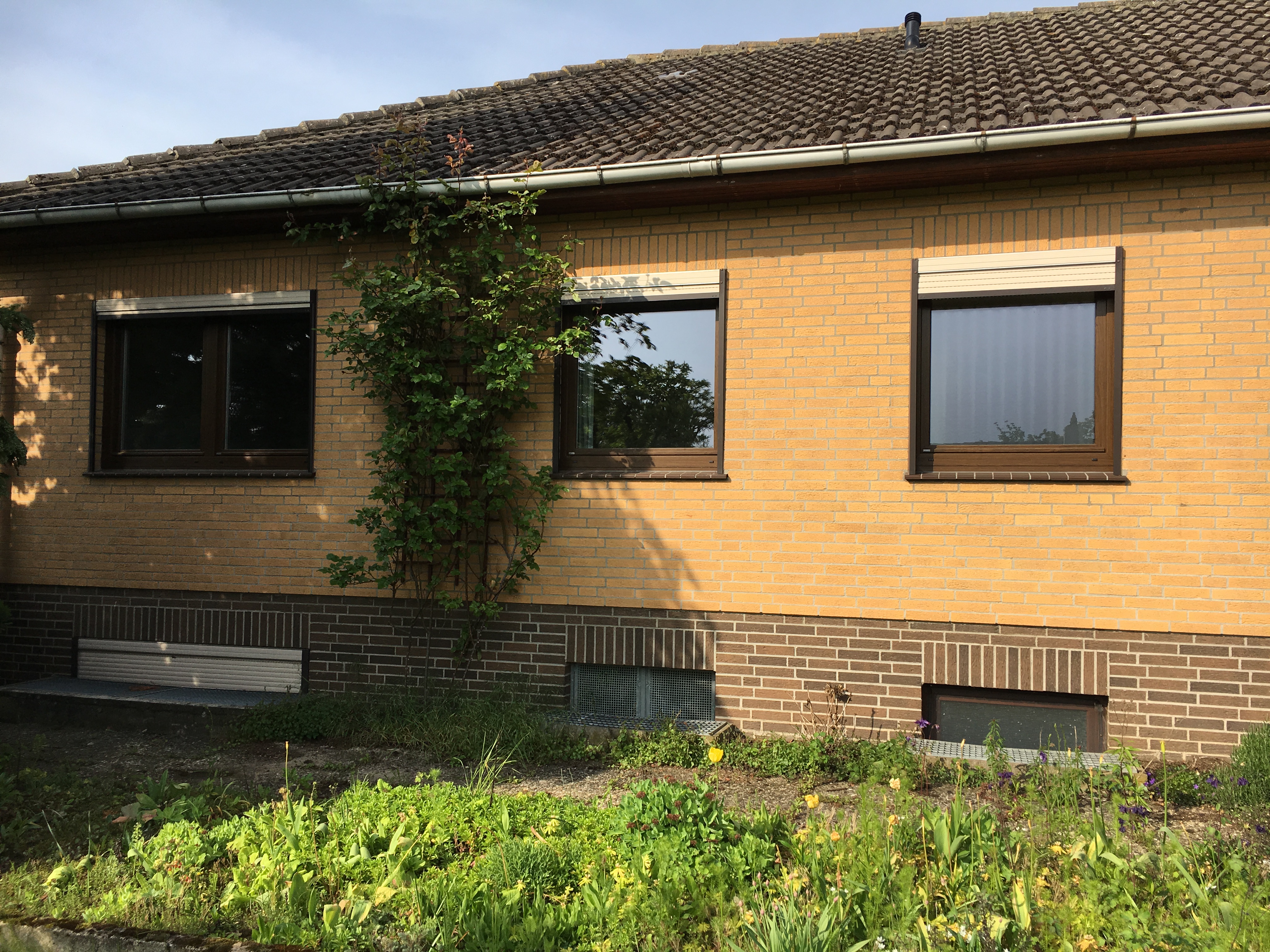 Vorher – Fensterfront Bestand