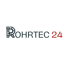 Logo: "ROHRTEC 24" auf dunkelgrünem Hintergrund