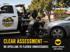 Towing Eastvale technician inspecting a disabled car before providing the safest and most cost-effective towing service
