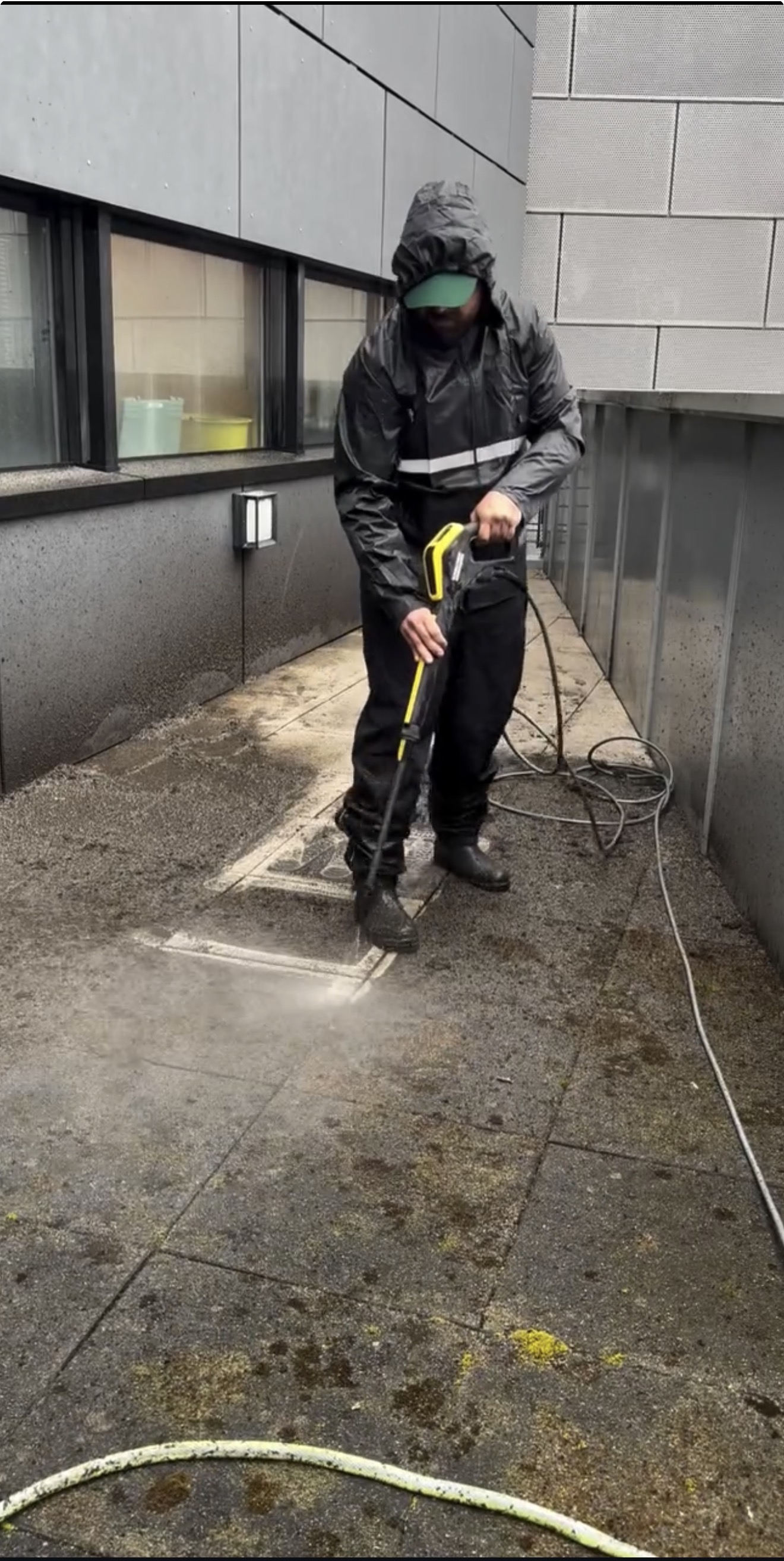 Plasterstein Reinigung
