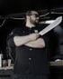 Küchenmeister Daniel Schmidt-Bachler beim Zubereiten von BBQ-Fleisch