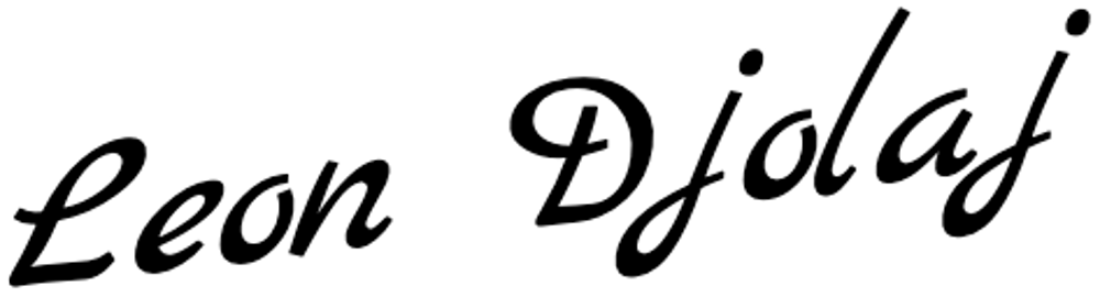 Unterschrift Leon Djolaj