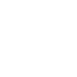 Weißes, reich verziertes, ovales Ornament mit Text "Shabby Stübchen by Christiane" auf grünem Hintergrund.