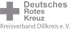 Logo des Deutschen Roten Kreuzes, Kreisverband Dillkreis e. V. mit Kreuz-Symbol in Grau.