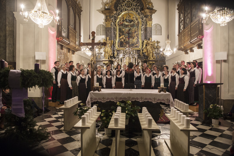 Singgemeinschaft Oisternig singing at Sound of Miracles, Voices of Spirit 2014, Graz