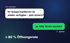 WhatsApp-Chat: Apotheke erinnert an Grippe-Impftermin, Kunde bucht