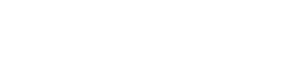 Weißes Logo der Bergmann KFZ-Meisterwerkstatt mit einem hexagonalen Symbol auf schwarzem Hintergrund.