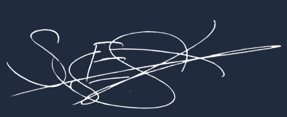 Unterschrift Simon Stickl