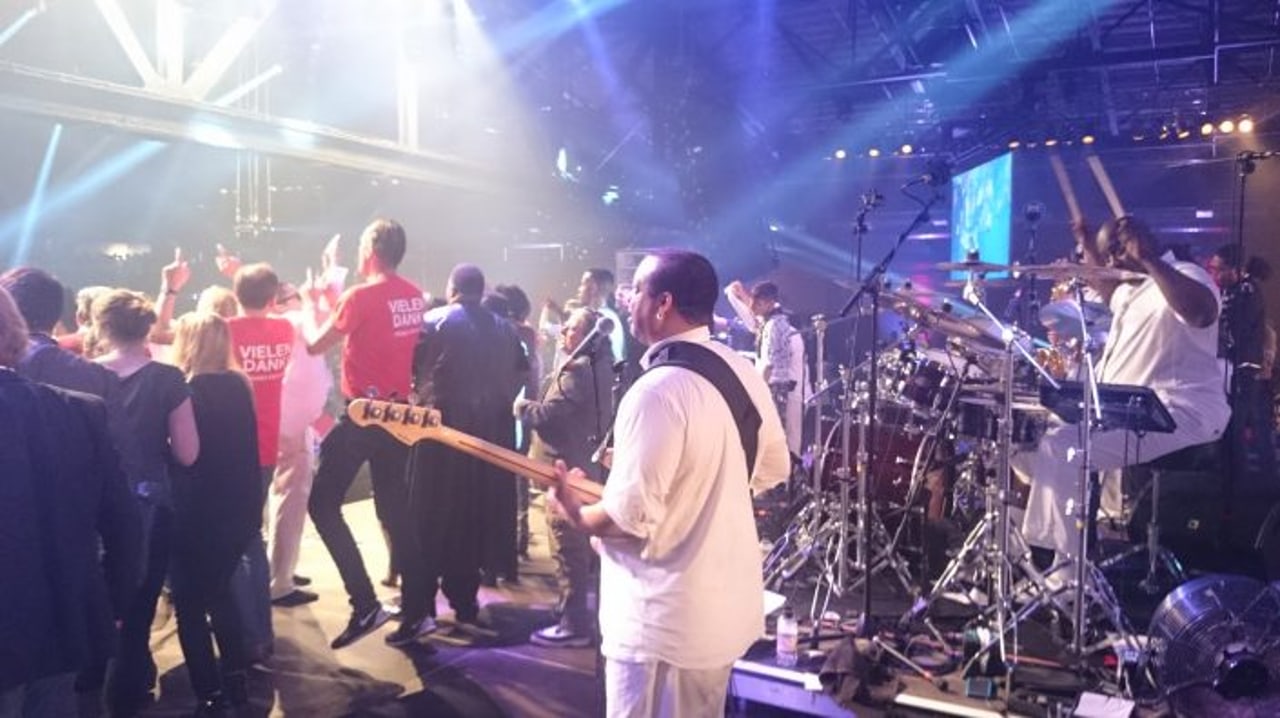 Auftritt von Nile Rodgers & Chic, betreut durch nbmc
