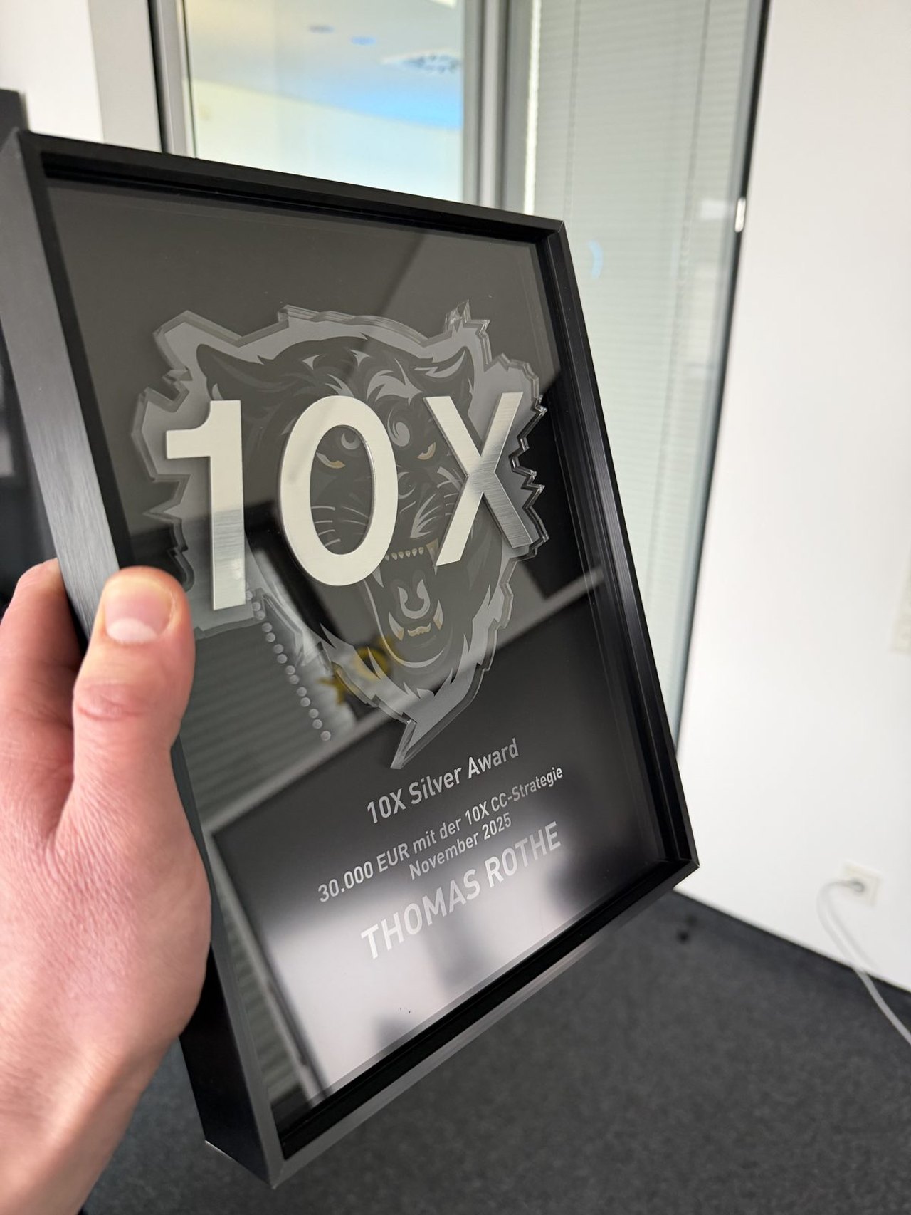 10X Silver Award