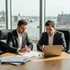 Beratung im Büro Hamburg