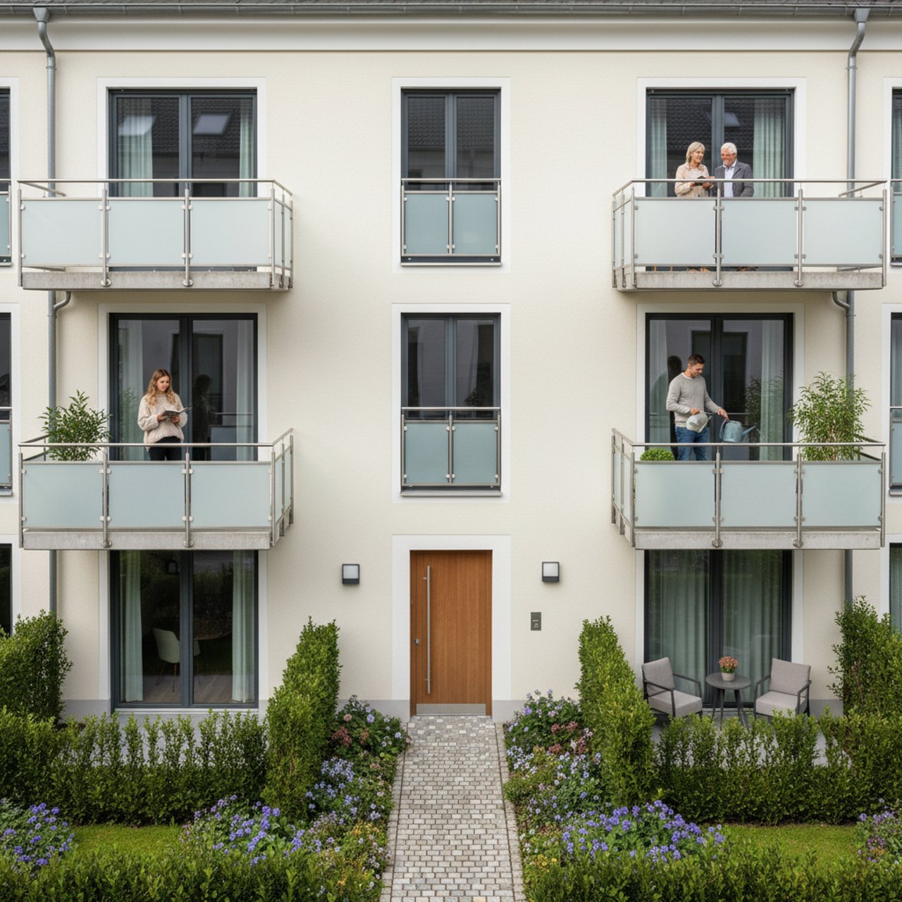 Gepflegtes Mehrfamilienhaus mit sechs Wohneinheiten